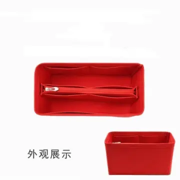 EverToner Felt Cloth Insert Bag Organizer for LV ONTHEGO Tote Speedy bag  Handbag Cosmetic Bag Makeup Organizer - AliExpress