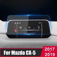 รถ GPS นำทางหน้าจอกระจกนิรภัยป้องกันฟิล์มสำหรับ Mazda CX-5 CX5 CX 5 2017 2018 2019หน้าจอ LCD สติกเกอร์อุปกรณ์เสริม