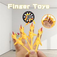 10Pcs Catapult Turkey Funny Toy Set Soft Rubber Launch Slingshot Yellow Chick New Strange Student Gift Decompression