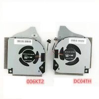 Newprodectscoming NEW GPU CPU Cooling Fans for DELL Inspiron G5 5590 G7 7790 7590 006KT2 06KT2 09THTN 9THTN VGA Cooler DC12V 1A