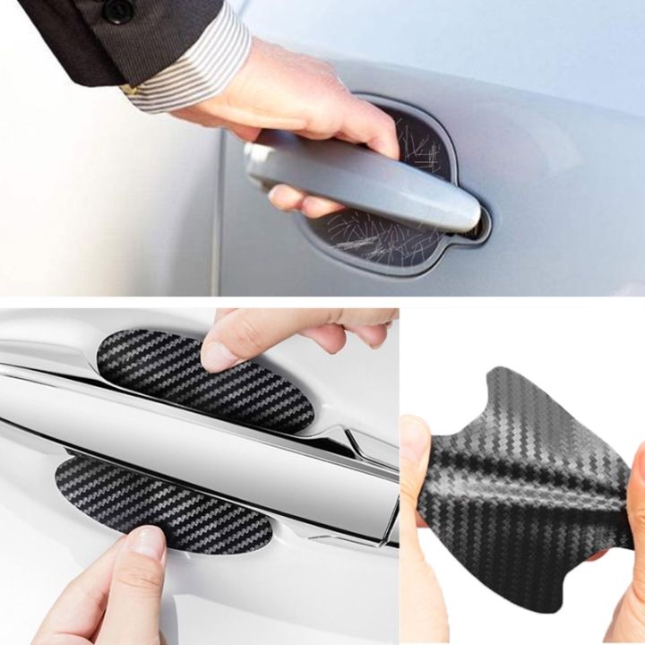 cw-6color-4pcs-car-door-sticker-carbon-scratches-resistant-cover-handle-protection-film-exterior-styling-accessories