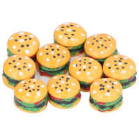 Miniature Food Play Burger Model Kids Hamburger Toys 1/12 Dollhouse Accessories for Kids 3 Years Old +