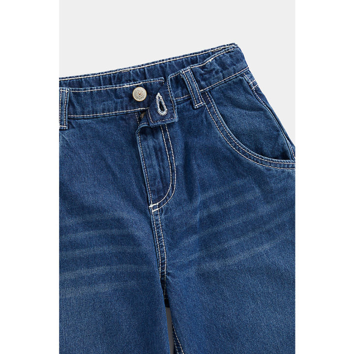 กางเกงยีนส์เด็กผู้หญิง-mothercare-denim-wide-leg-jeans-cd188