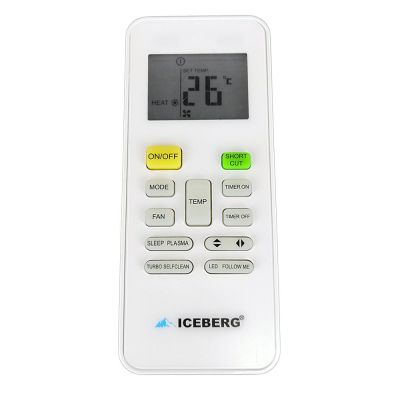 Original Universal Air Conditioner Remote Control RG52A8BGEF for Midea RG52A2BGEF RG52GBGE RG52BBGE RG52 Series with Lights