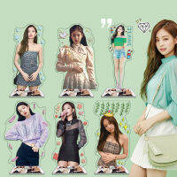 16cm Acrylic 3D Kpop BP Jennie Kim Picture Photo Board Standee Standing Sign Figure Figurine Fan Collection Goods