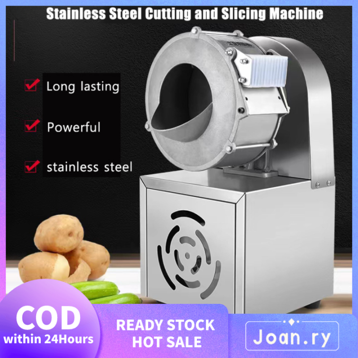 Multi-functional electric fast cutting machine potato radish slicer shredder  Stainless steel vegetable food processor