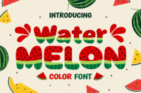 ตัวรีดติดเสื้อตัวอักษร  A - Z   ฟ้อนสวยสีสดน่ารัก Water Melon **  รีดง่ายรีดติดทุกเนื้อผ้า