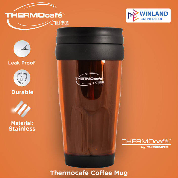 THERMOS Thermocafe by Winland Hot & Cold Travel Mug Drinking Coffee Mug 400mL