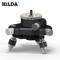 ขาตั้งกล้อง HILDA ขาตั้งกล้อง Bracket Base 1/4 Interface Fine Adjustment ขาตั้งกล้องสําหรับระดับเลเซอร์✰