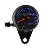 LED Backlight 12 V Motorcycle Dual Odometer Speedometer Gauge Instruments Kit for Cafe Racer Motorcycle Accessories