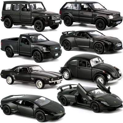 1:36 Diecast Car Authourized Models Dark Black Series Exquisite Made Collectible Play Mini Cars 12.5 Cm Pocket Toy For Boys