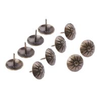 ✢☬ 20pcs 17x15mm Upholstery Nail Jewelry Gift Wine Case Box Sofa Decorative Tack Stud Pushpin Doornail Hardware