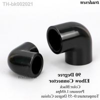 ❀❦▬ 20 50mm PVC Pipe Black 90 Degree Elbow Connector Garden Irrigation Water Pipe Fittings Aquarium Fish Tank Supply Tube Adapter