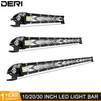 Ultra Slim 10 20 30 led light bar 12V 24V Led Bar Combo Spot Flood Driving work Light for Jeep Trucks Tractor off road 4x4