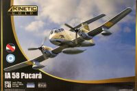 พลาสติก โมเดล ประกอบ  kinetic สเกล1/48 IA 58 Pucara