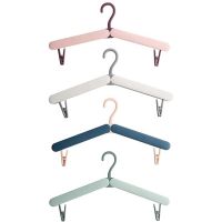 4Pcs Foldable Hanger Travel Hanger Portable Drying Rack Multifunctional Camping Hanger