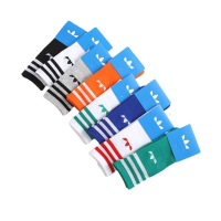 High Quality Fashion Mens &amp; Womens Sports Breathable Clover Striped Cotton Socks Uni Outdoor Running Stockings Gifts