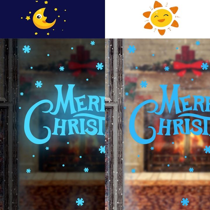 24-home-accessories-blau-frohe-weihnachten-leuchtende-wand-aufkleber-f-r-weihnachten-dekorationen-baby-kinder-zimmer-schlafzimmer-tapete-glow-in-the-dark-aufkleber