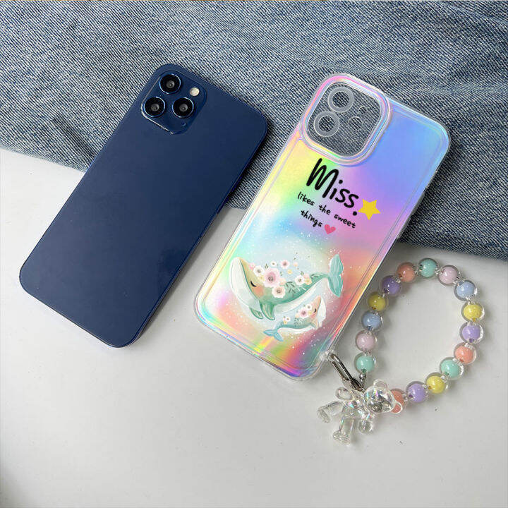 ggk-เคสสำหรับ-vivo-y02a-y02t-ลายการ์ตูนสัตว์นกฮูกกวางเอลค์เลเซอร์สีรุ้งเคสมือถือโปร่งแสงนิ่ม-tpu-อัลตร้าสลิมเคสกันกระแทกขอบบัตรเลเซอร์ในอาคารมีสีสัน