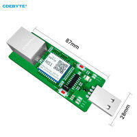 CDEBYTE คณะกรรมการทดสอบ NS1-TB ModBus เกตเวย์ TCP เพื่อ RTU ส่งโปร่งใส UDP HTTP MQTT มืออาชีพโล่ DNS พลังงานต่ำ MCU