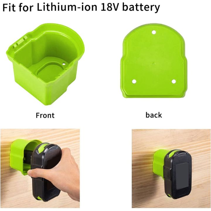 8pcs-durable-battery-mount-battery-holder-lithium-battery-tool-rack-compatible-for-ryobi-18v-battery-plastic-battery-dock-holder-battery-mount