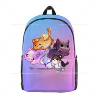 High Quality Aphmau Backpacks Boys Girls Teens Travel Bags 3D Oxford Waterproof Notebook Shoulder Students School Bags