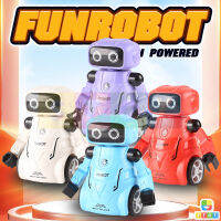 FUNROBOT หุ่นยนต์โรบอทไขลาน ตอนขยับแขนและหัวขยับไปมา วัสดุคุณภาพดี ราคาถูก