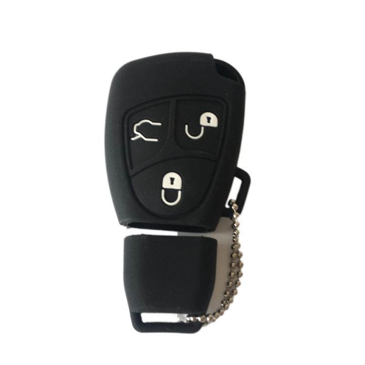 cw-silicone-car-key-cover-case-shell-for-for-benz-w203-w211-clk-c180-e200-amg-c-e-s-class-keyring-holder-accessories