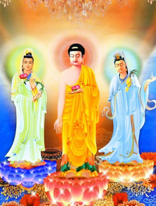 Tam Thánh - ba vị thánh tinh linh mang lại sự giúp đỡ và bảo vệ cho những người tuyệt vời. Với những truyền thuyết và câu chuyện đẹp về Tam Thánh, những hình ảnh về họ sẽ thu hút người xem vào thế giới kỳ diệu của Phật giáo.