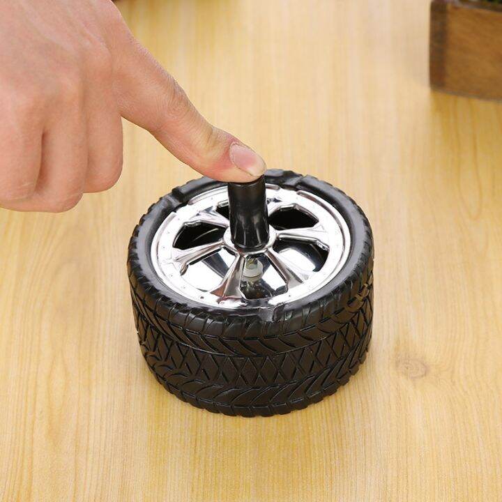 press-tire-shape-car-ashtray-with-lid-windproof-rotation-flame-retardant-ash-tray-for-accessories-cigarette-cylinder-holder