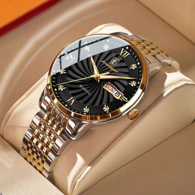 （A Decent035）POEDAGAR 2022นาฬิกาข้อมือบุรุษ WatchesDate