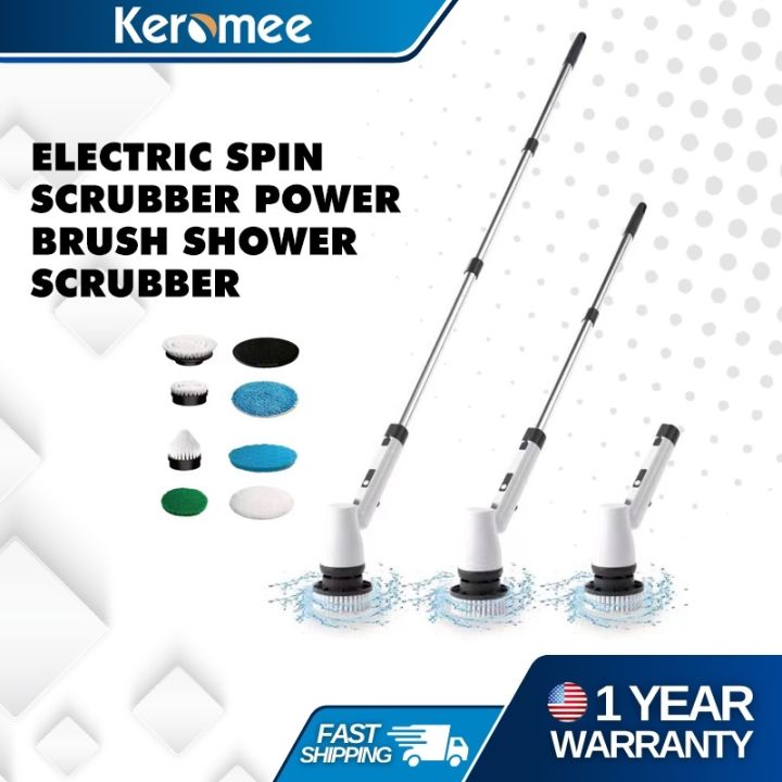 Keromee Handheld Household Electric Cleaning Brush WS101