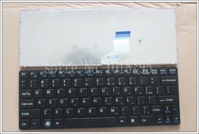 New Keyboard for SONY VAIO SVE11 sve1111M1E sve1111M1R sve1112M1E Laptop US Layout Black With Frame