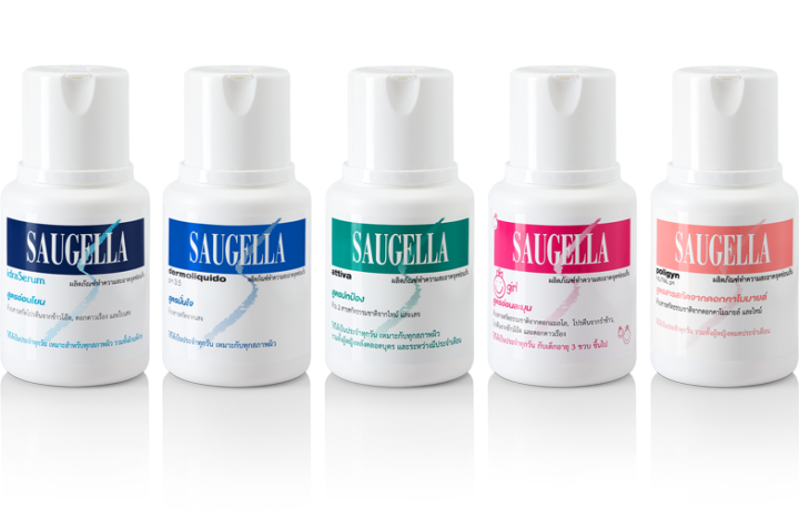 ผลิตภัณฑ์ทำความสะอาด ซอลเจลล่า saugella จุดซ่อนเร้น | Lazada.co.th