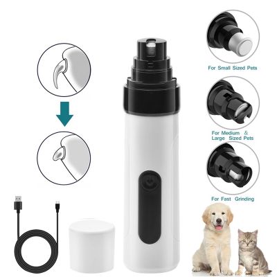 Electric Pet Nail Grinder Animal Multifunctional Smart Nail Trimmer Pet Supplies