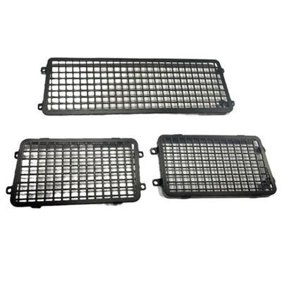 Metal Steel Side and Rear Stereoscopic Window Mesh Protective Net for TRX4M 1/18 RC Car Upgrade Parts