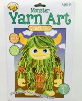 Yarn Art peel and Stick- Monster, Kids crafts, Kids Toys, Kids arts &amp; Crafts, Arts and Crafts, Craft Kit, DIY Craft Kids, Sticker Sets