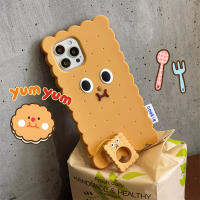 3D แครกเกอร์สามมิติซิลิโคนการ์ตูนน่ารักสำหรับ IPhone 14 13 11 12 Pro Max เคสโทรศัพท์แฟชั่นสุดสร้างสรรค์