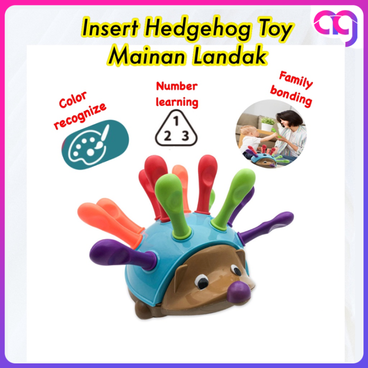 AG MALL Spike The Fine Motor Educational Hedgehog Montessori Sensory