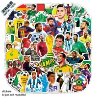 [COD] 50 pieces of 2022 Qatar Cup football graffiti stickers mobile phone case luggage pvc waterproof car