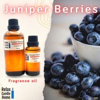 หัวน้ำหอมแท้ กลิ่นจูนิเปอร์เบอรี่  เกรดพรีเมียม Juniper Berries Fragrance oil สำหรับเทียนเเละเครื่องสำอาง 30ml/100ml