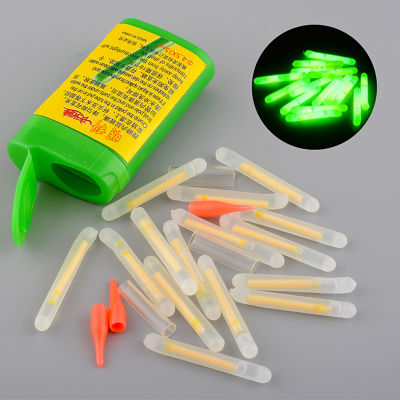 15pcs Fluorescent High Visibility Accessories Durable Large Plastic Easy Apply Practical Portable 4.5x36mm Fishing Light Stick