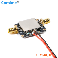 RF Amplifier Board Module Low Noise Amplifier LNA Broadband 10M-8GHz Gain 12dB Gain Onboard Shield Cover DC12V