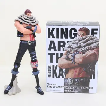 Banpresto One Piece King of Artist The Charlotte Katakuri, Black,includes  Figure, Base stand