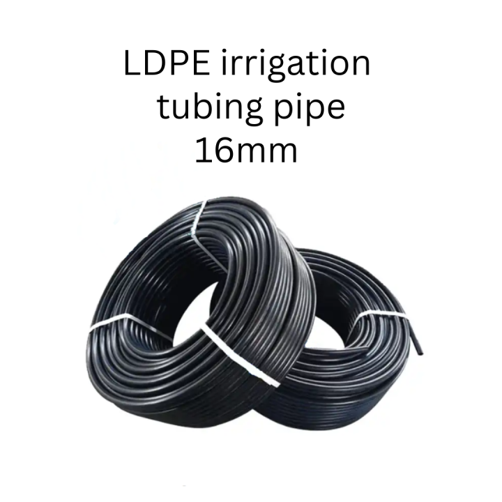 LDPE Irrigation Poly Pipe 16MM Agriculture Fertigasi Water Tubing
