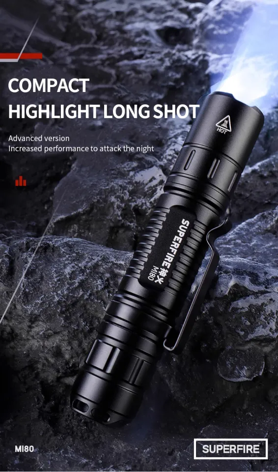 GearLight LED Flashlight Pack -2 Bright, Zoomable Tactical Flashlights with  High Lumens and 5 Modes for