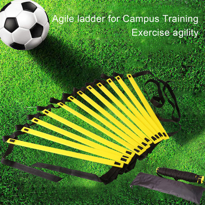 ความยืดหยุ่น-gude001เชือกทดสอบการเคลื่อนไหวการออกกำลังกายขั้นบันไดบันไดพลังงาน-latihan-sepak-bola