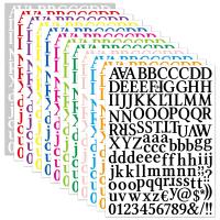 Colorful English Letters Alphabet Number Scrapbooking Stickers DIY Diary Journal Planner Photo Album Stationery Gift Decoration Stickers Labels