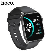 HOCO Y3 100% IP68สมาร์ทวอท์ชของแท้กันน้ำสายรัดข้อมือฟิตเนสบลูทูธใช้ได้ทั้งชายและหญิงเครื่องวัดชีพจรตรวจจับคุณภาพการนอนหลับฟังก์ชั่นเมนูที่หลากหลาย