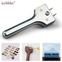【CW】 Leather Hole Punches Lacing Stitching Punch Tool Chisel SetHand Working Adjustable Vent Magnetic Buckle